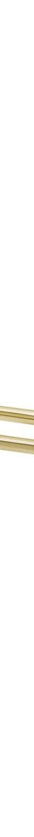 Radii Double Towel Rail 800mm Round Plate - Brushed Gold