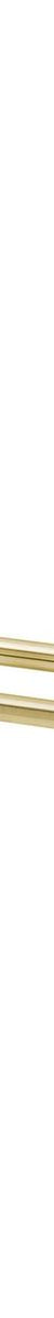 Radii Double Towel Rail 600mm Round Plate - Brushed Gold