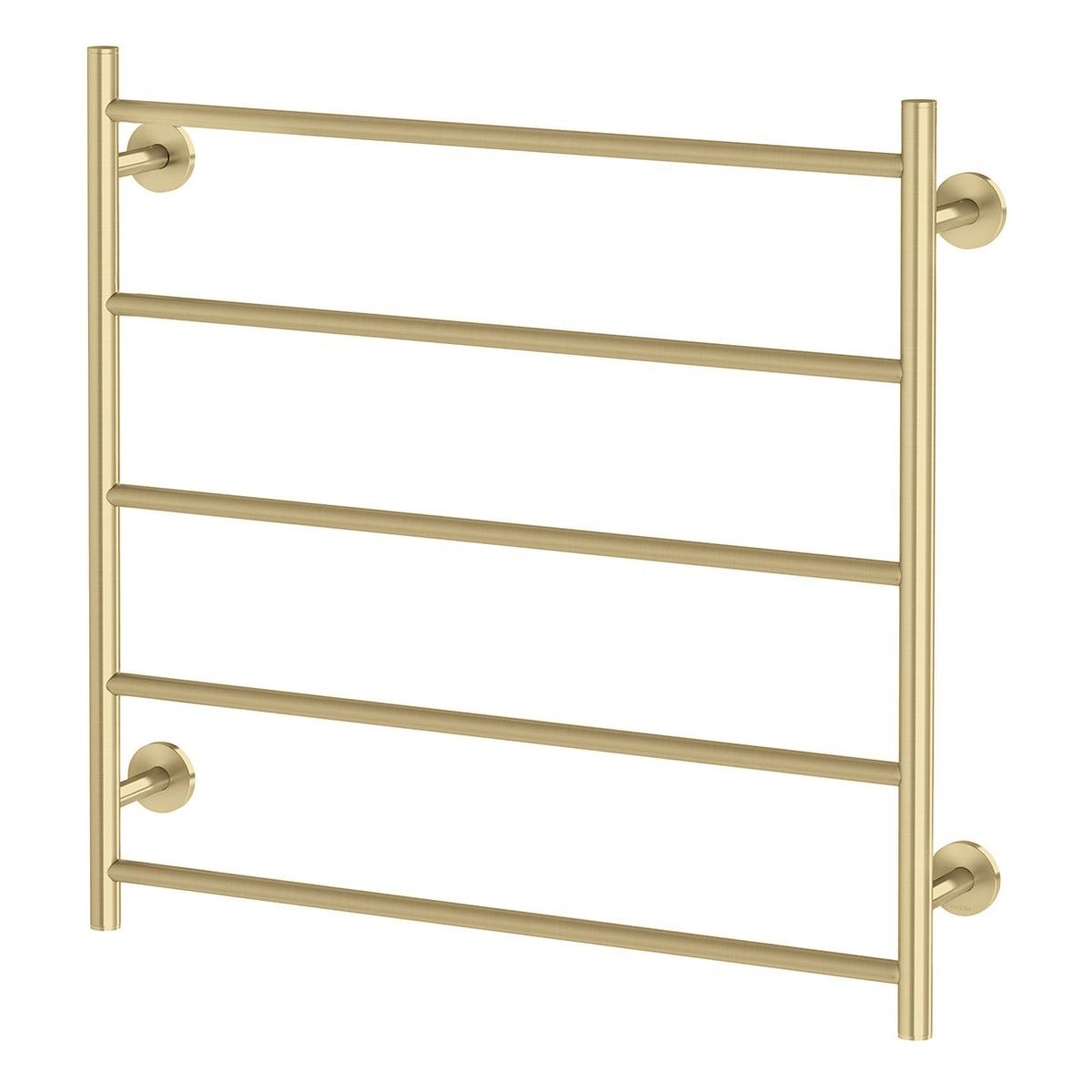 Radii Heated Towel Ladder 750mm x 740mm - Brushed Gold