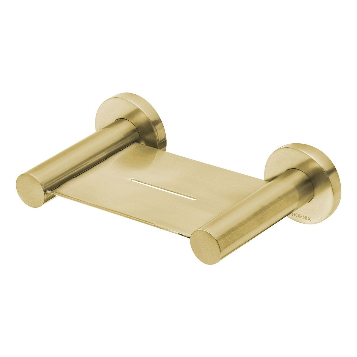 Radii Soap Dish Round Plate - Brushed Gold