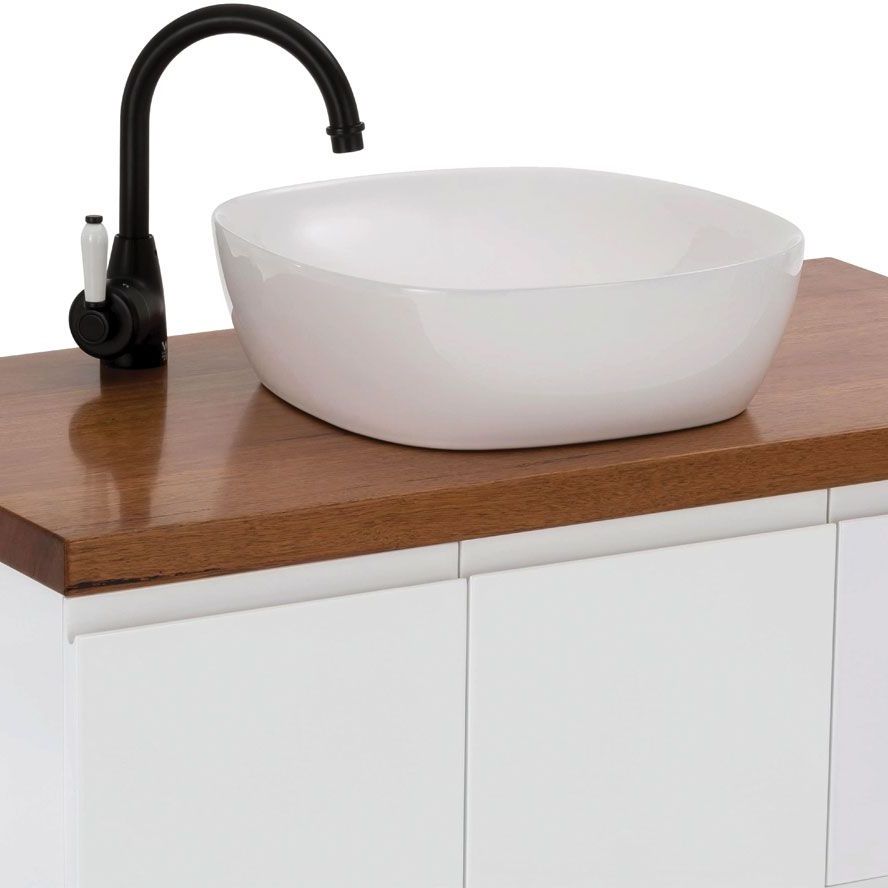 Koko 370 Above Counter Basin, Gloss White