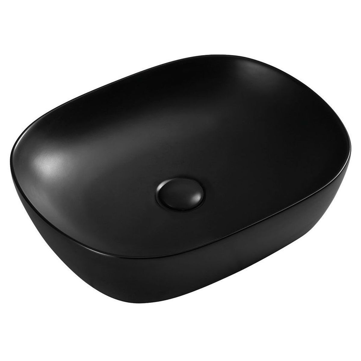 Koko 465 Above Counter Basin, Matte Black