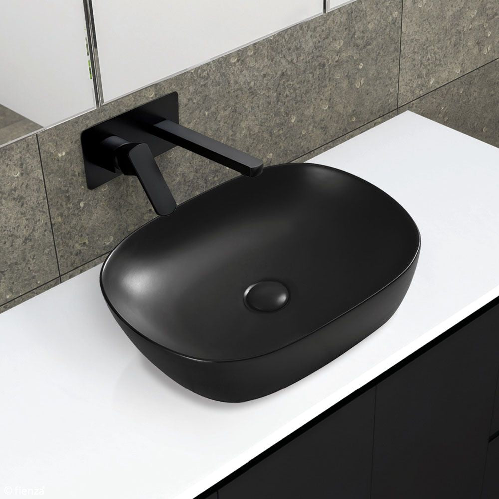 Koko 465 Above Counter Basin, Matte Black