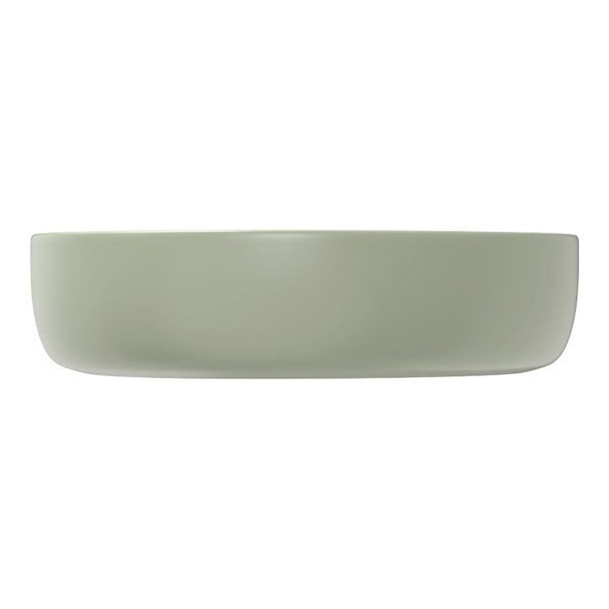 Pebble Small Above Counter Basin, Matte Olive