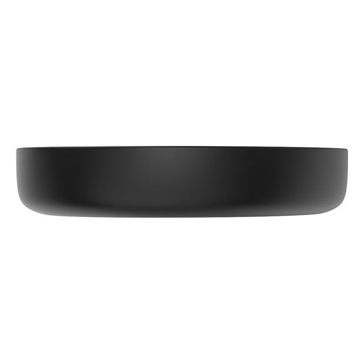 Pebble Medium Above Counter Basin, Matte Black