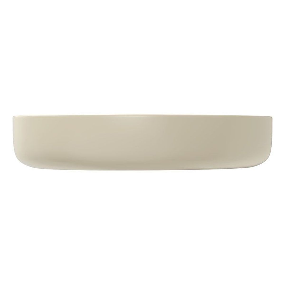 Pebble Medium Above Counter Basin, Matte Khaki