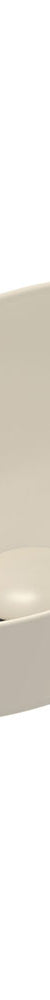 Aluca Pill Ceramic Semi-Inset Basin, Khaki