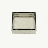 Tile Insert Square Shower Grate RGS-100-74 Chrome