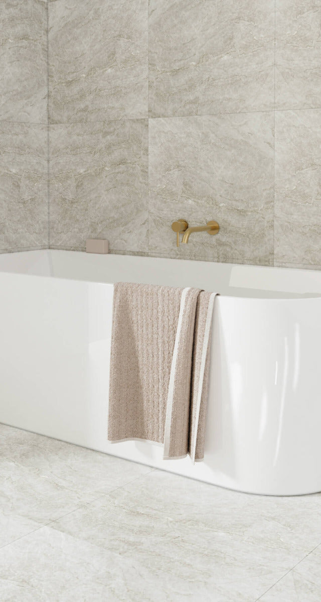 Calm 1400mm Left Corner Freestanding Bath
