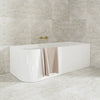 Calm 1500mm Right Corner Freestanding Bath