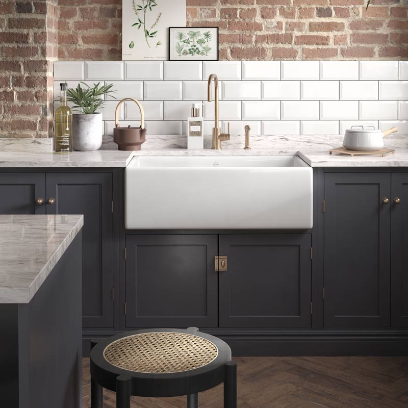 Shaws Shaker Single 800 Sink