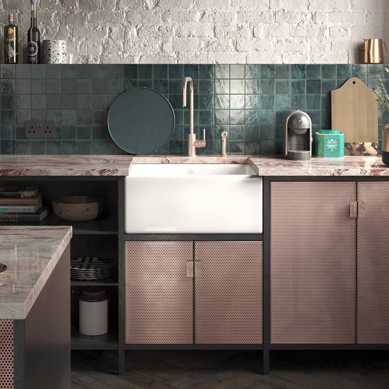 Shaws Shaker Single600 with overflow