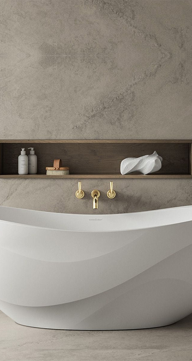 Victoria + Albert Seros 1650 Bath, Matte White