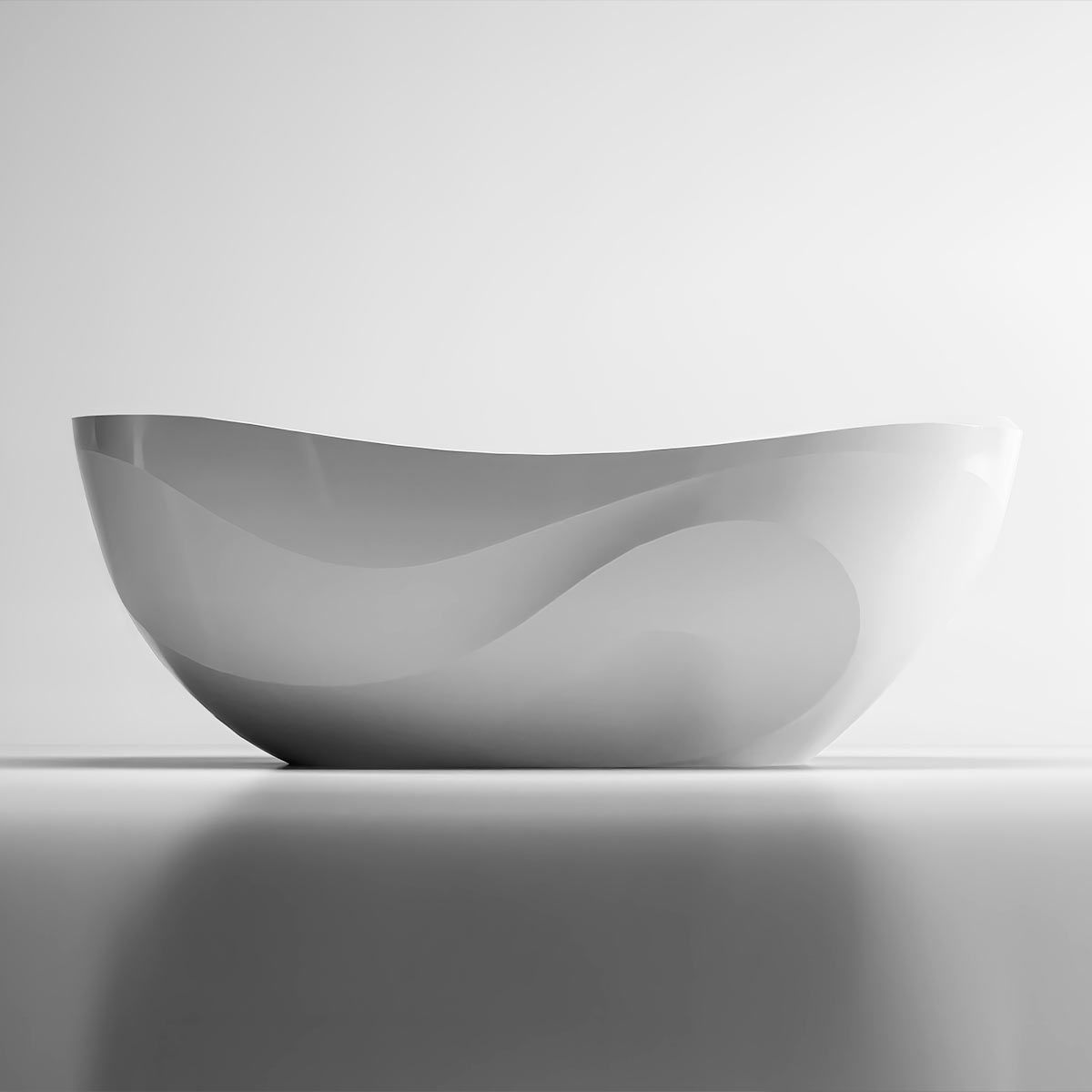 Victoria + Albert Seros 1650 Bath, Matte White