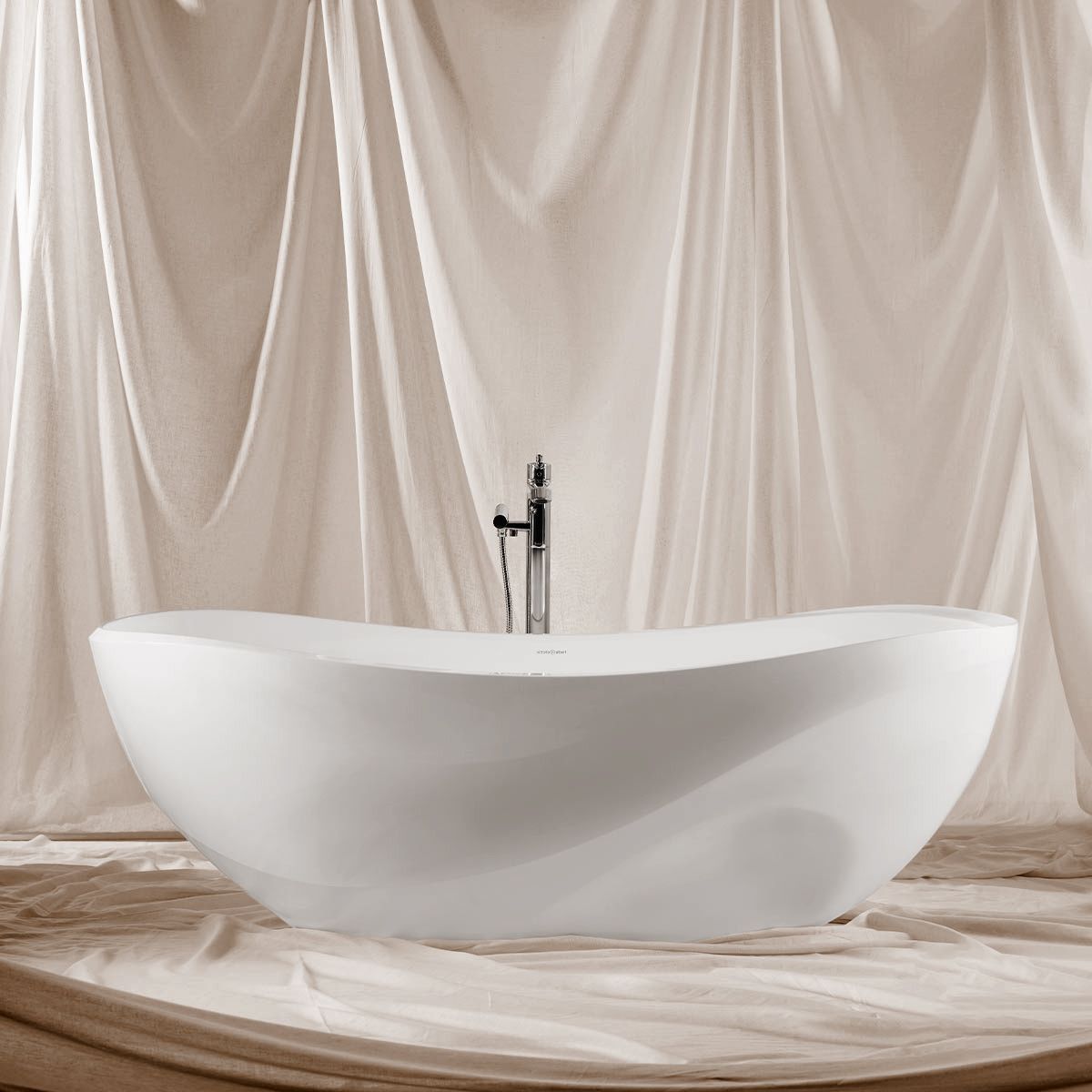 Victoria + Albert Seros 1800 Bath, Matte White