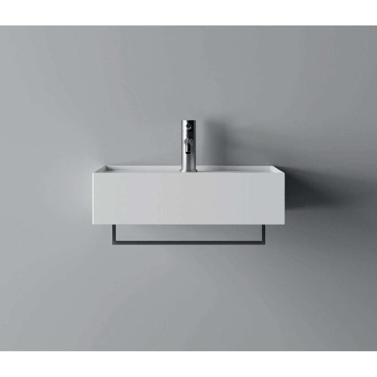 Studio Bagno Shard X Mini Bench/Wall Basin - No Taphole, Matte White