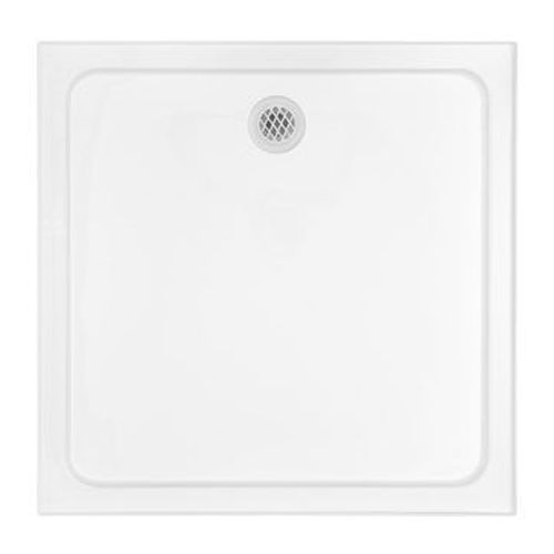 Prelude 4 Tile Bead 900mm Square Rear Waste Shower Base