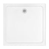 Prelude 4 Tile Bead 1000mm Square Rear Waste Shower Base