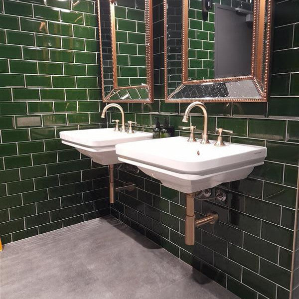 Stafford 58 x 45 Wall Hung Basin, 3 Taphole