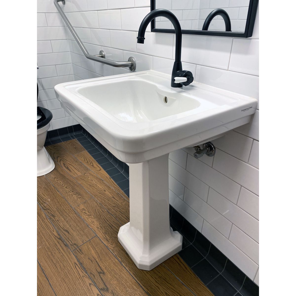 Stafford 62X50 Basin & Pedestal - 3 Taphole