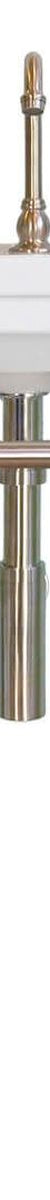 Stafford 58 x 45 Nuovo Basin Stand - Chrome