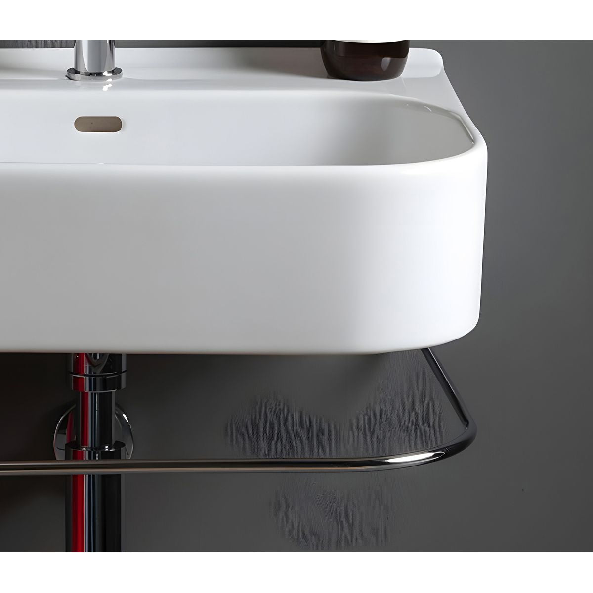 Studio Bagno Synthesis 60 Bench/Wall Basin - No Taphole, Matte White