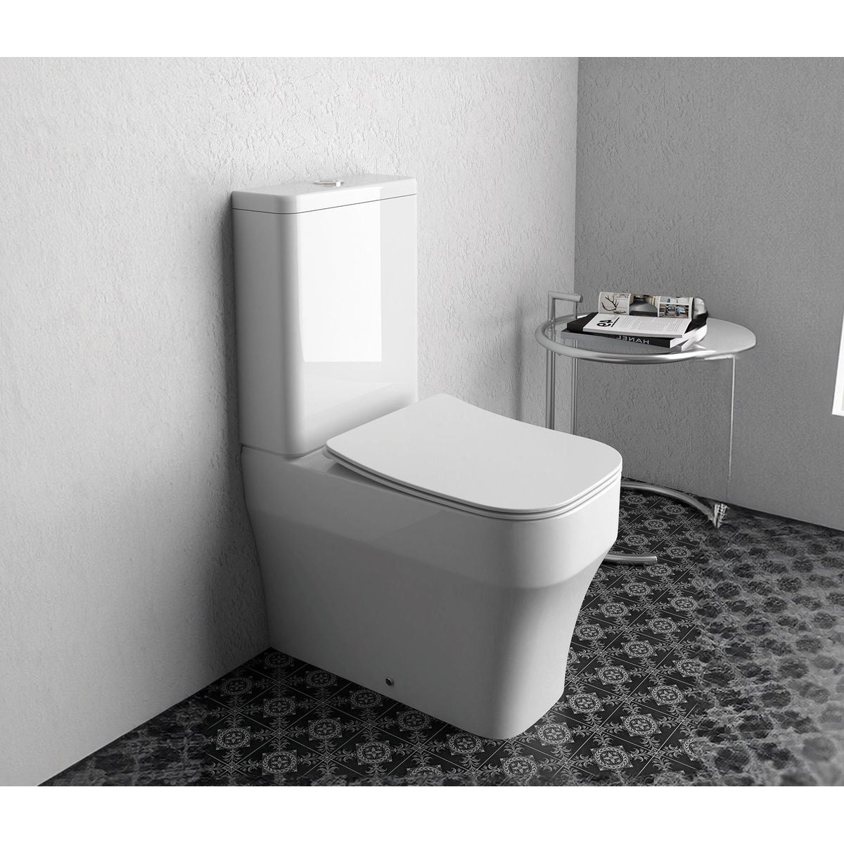 Studio Bagno Synthesis Eco Rimless Suite - Matte White