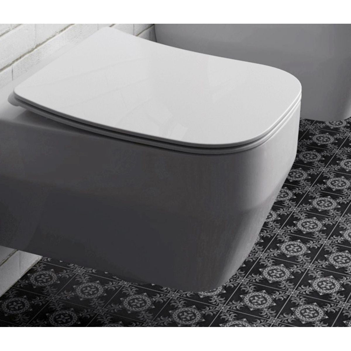 Studio Bagno Synthesis Eco Wall Hung Package With Expert Evo With Frame Mechanical Cistern