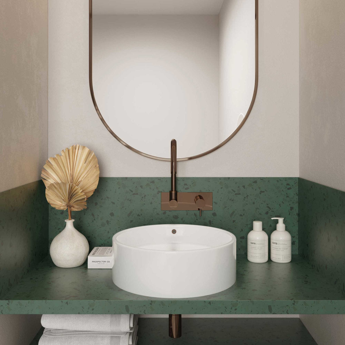 Seima Syros 012 Ceramic Basin - White Gloss