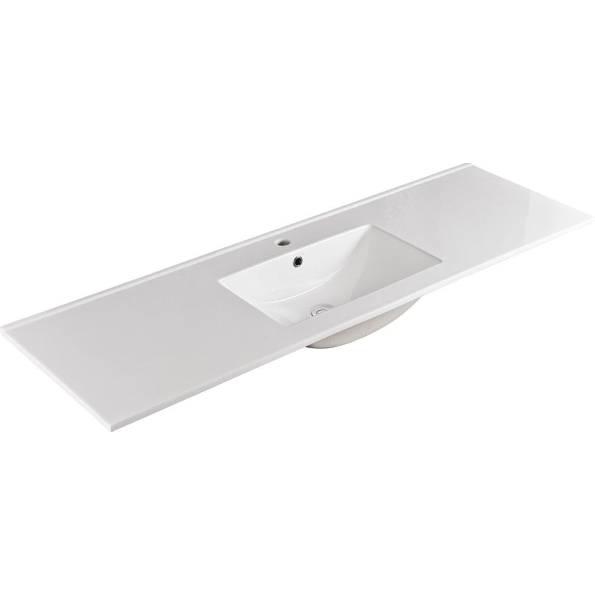 Dolce Full Depth Single Bowl Ceramic Basin-Top 1500 - 3 Tap Holes