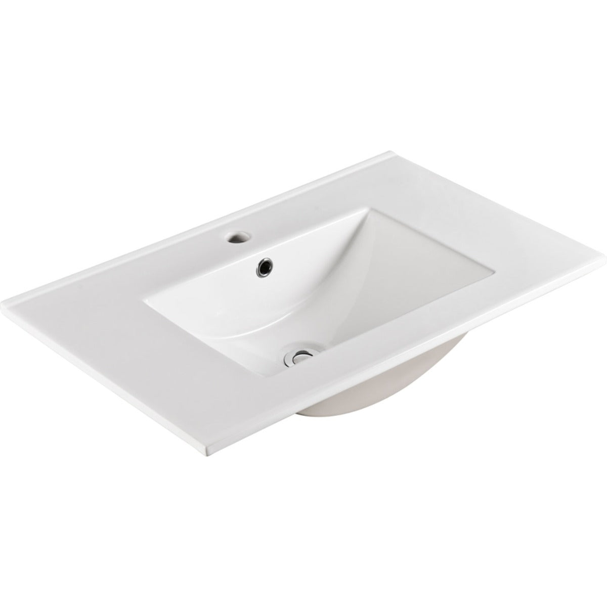 Dolce Full Depth Ceramic Basin-Top 750 - 3 Tap Holes