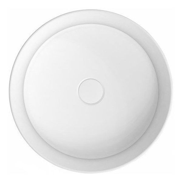 Chandler Semi Inset Basin, Gloss White