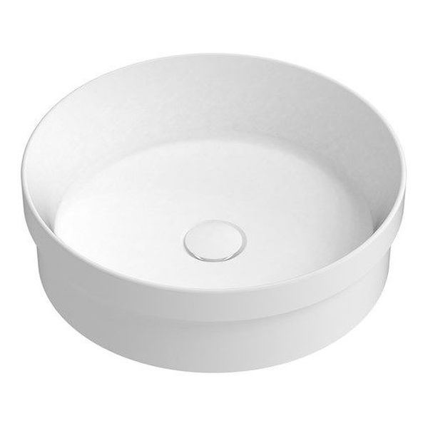 Chandler Semi Inset Basin, Matte White