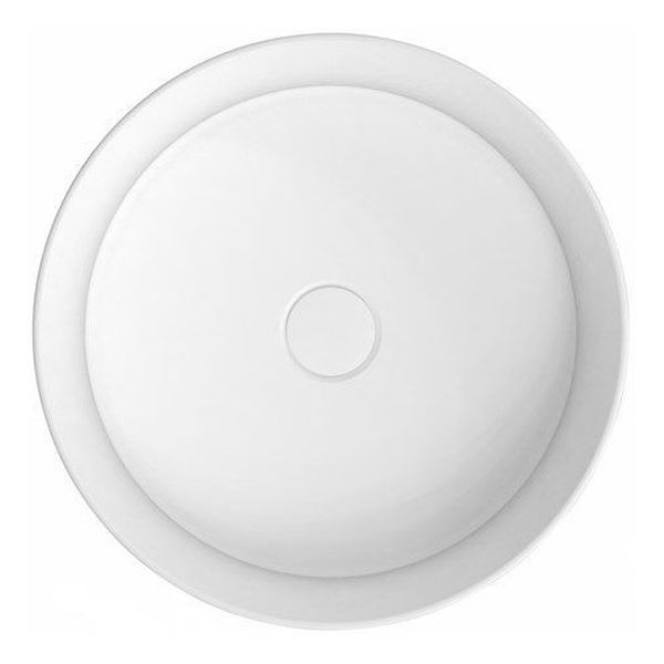 Chandler Semi Inset Basin, Matte White