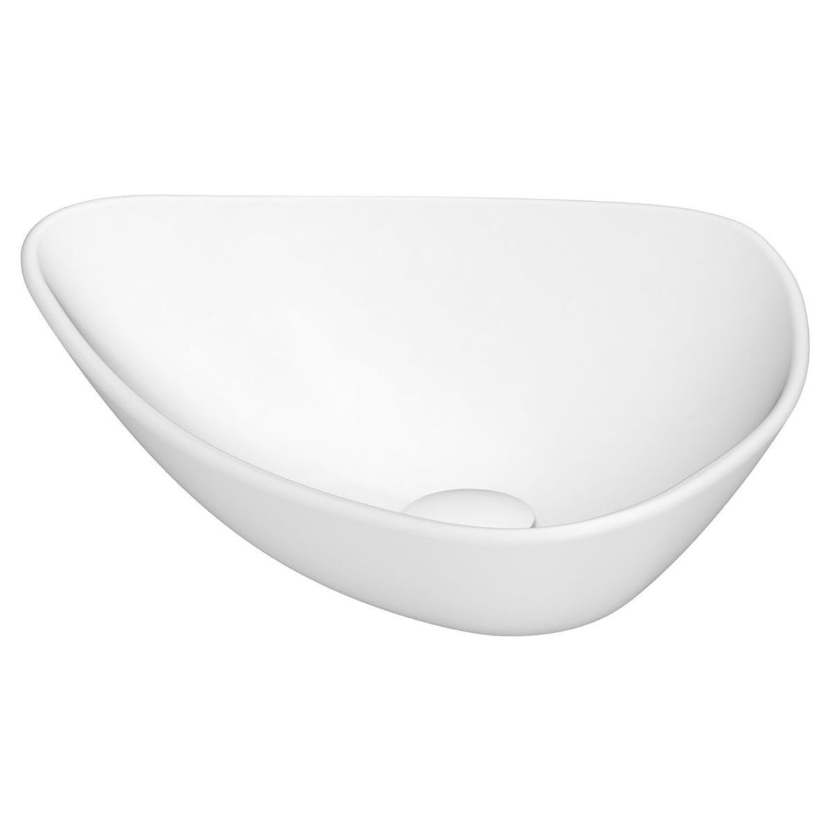 Fiore Above Counter Basin in Matte White