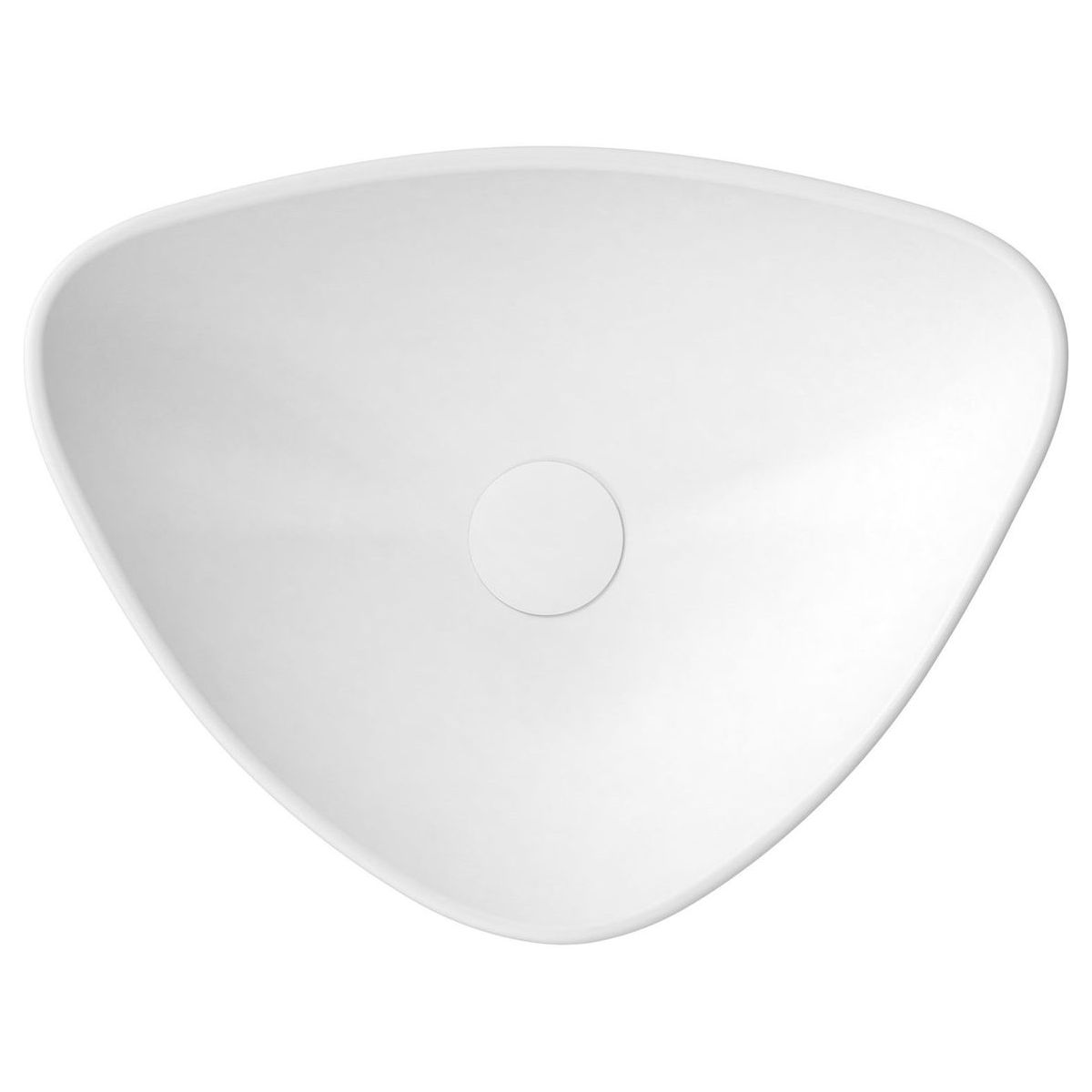 Fiore Above Counter Basin in Matte White