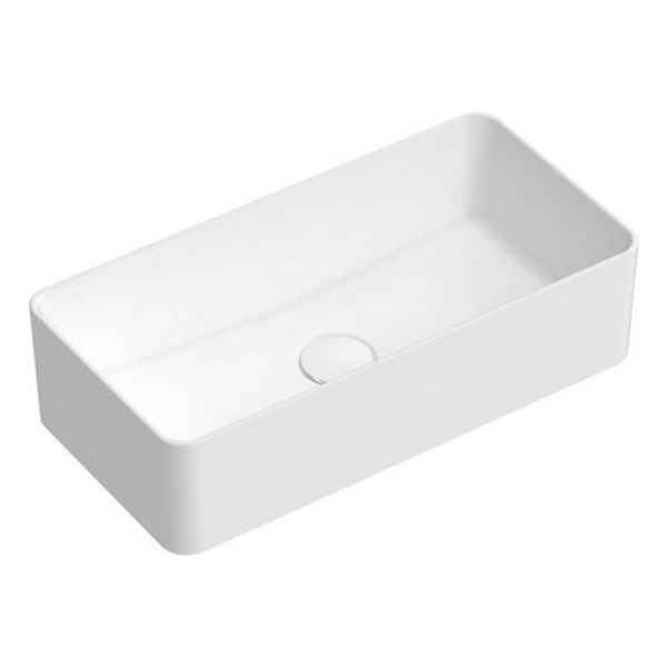 Lisa Above Counter Basin, Matte White