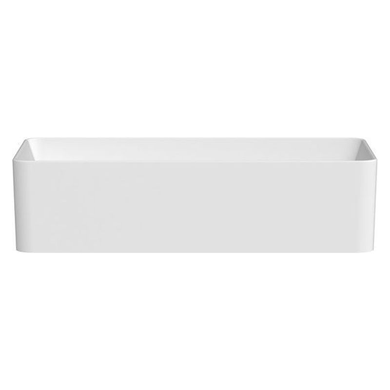 Lisa Above Counter Basin, Matte White