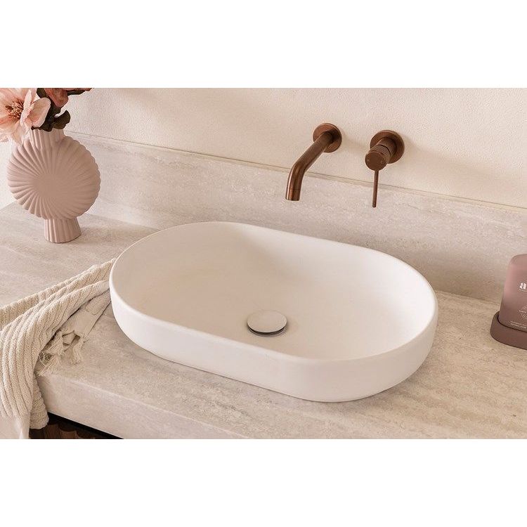 ADP Marilyn Above Counter Basin, Matte White