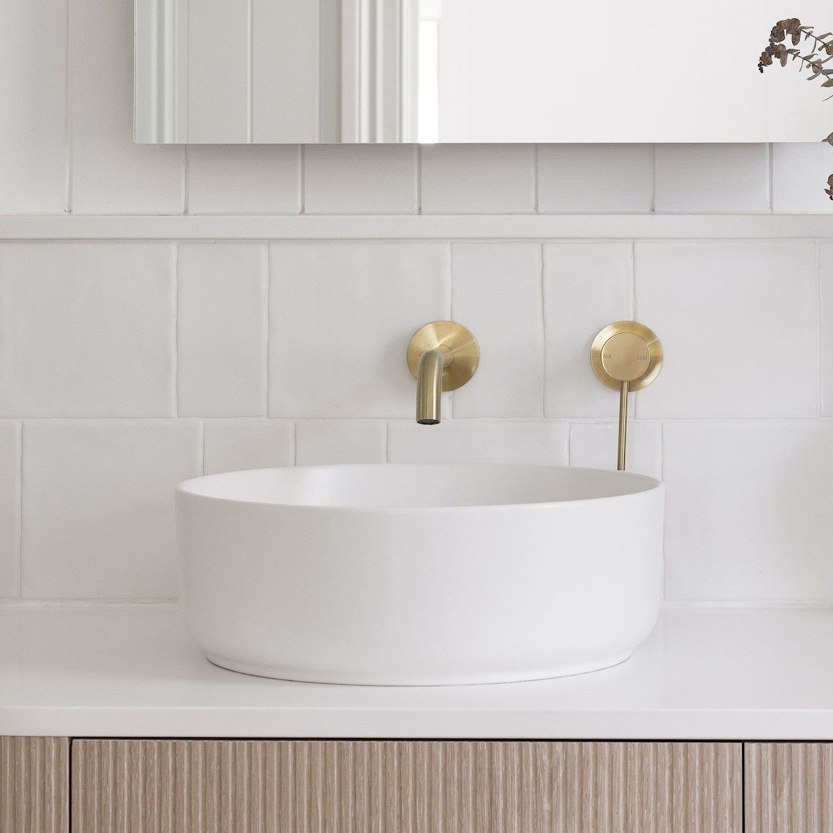 Margot Above Counter Basin in Gloss White
