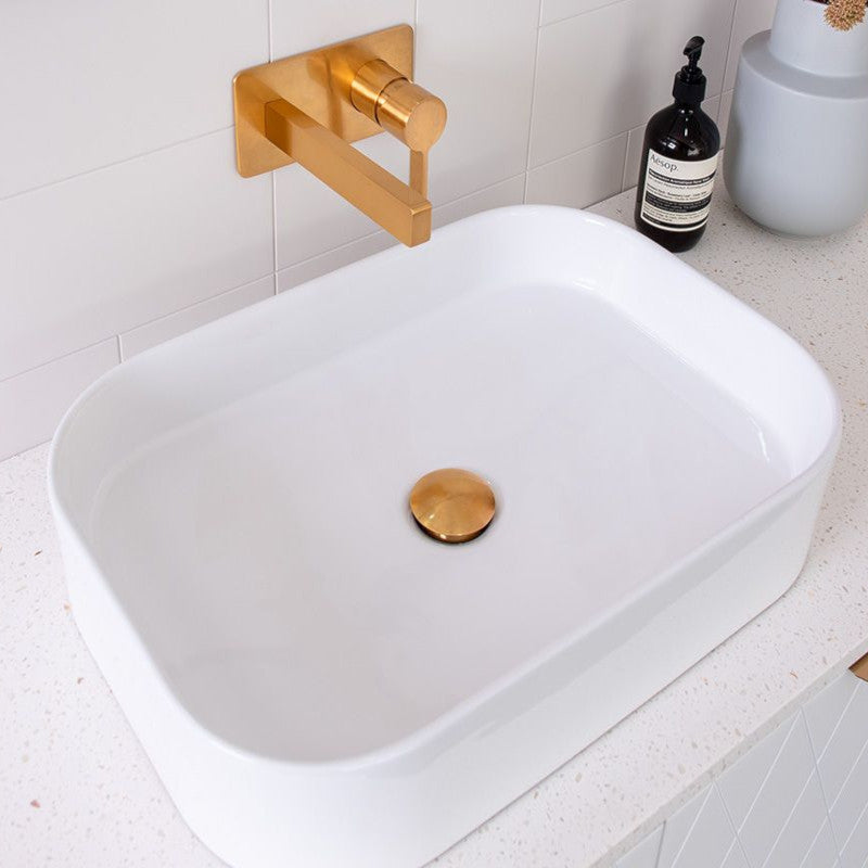 Max Above Counter Basin in Gloss White