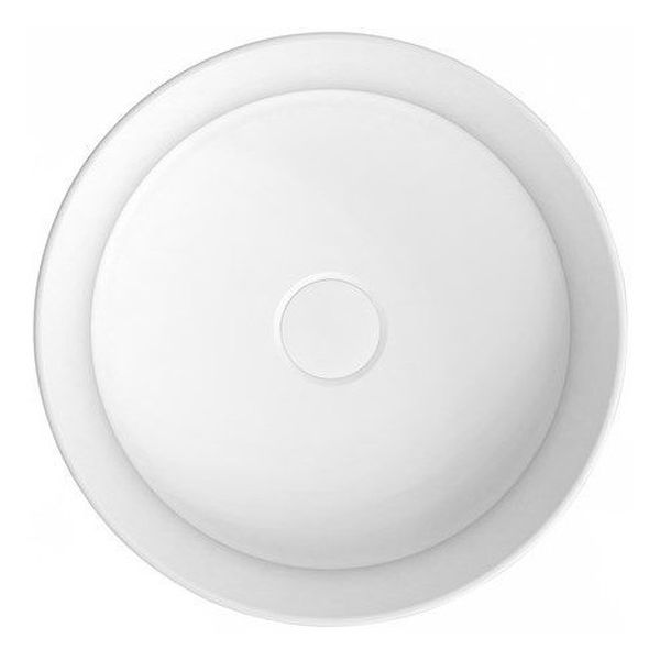 Monica Semi Inset Basin, Gloss White