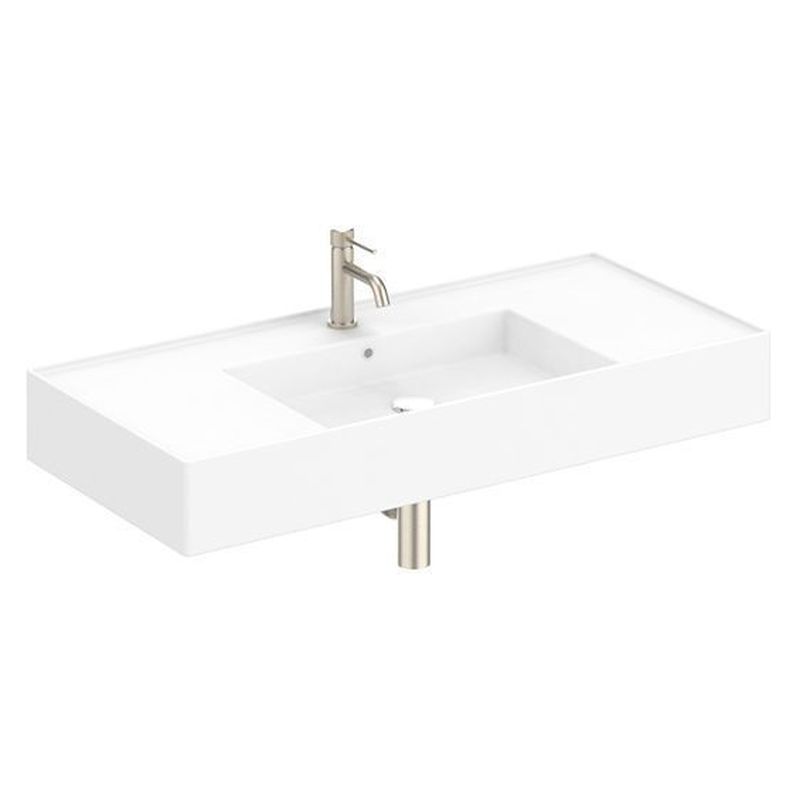 Teorema Wall Basin 1000 - No Taphole, Centre