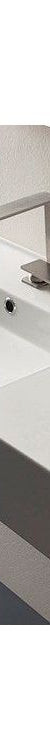 Teorema Wall Basin 800 - No Taphole, Right Offset