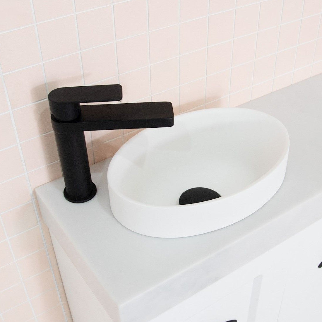 Joy Semi-Inset Basin in Gloss White