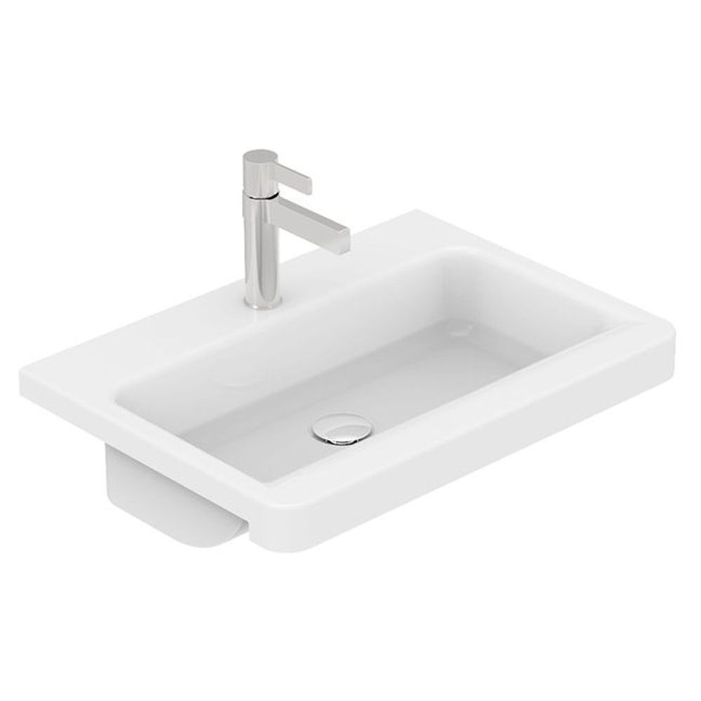 Integrity Semi-Recessed Basin in Gloss White