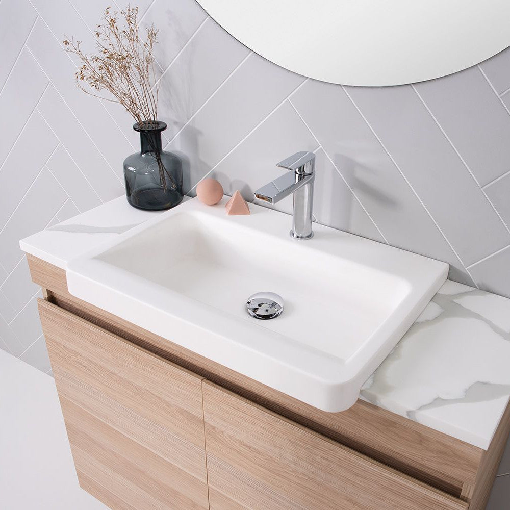 Integrity Semi-Recessed Basin in Gloss White