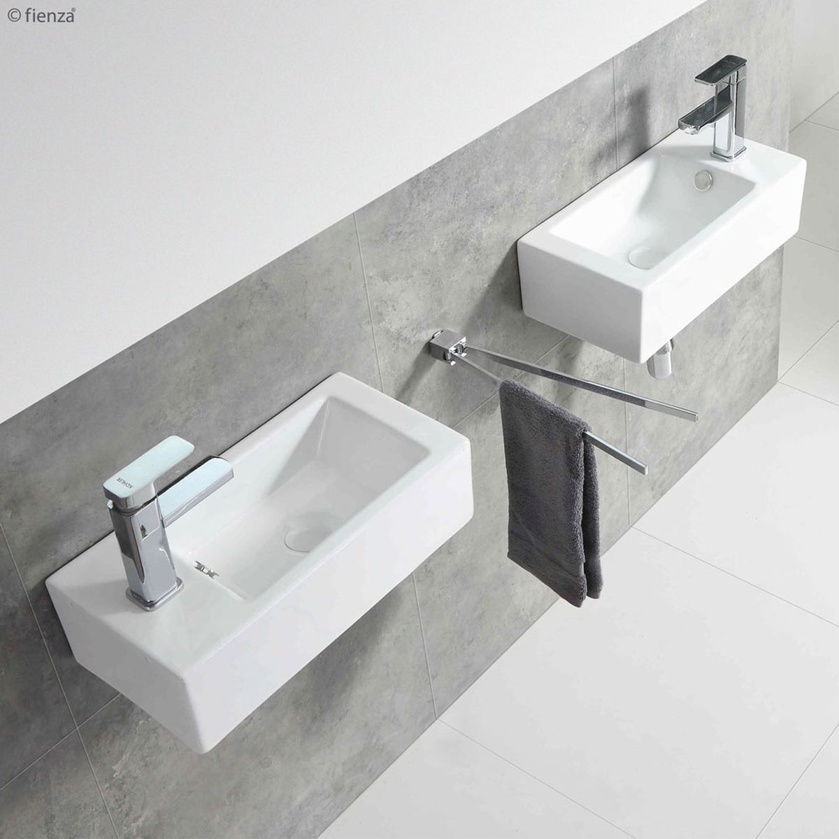 Linea Right-Hand Wall Basin
