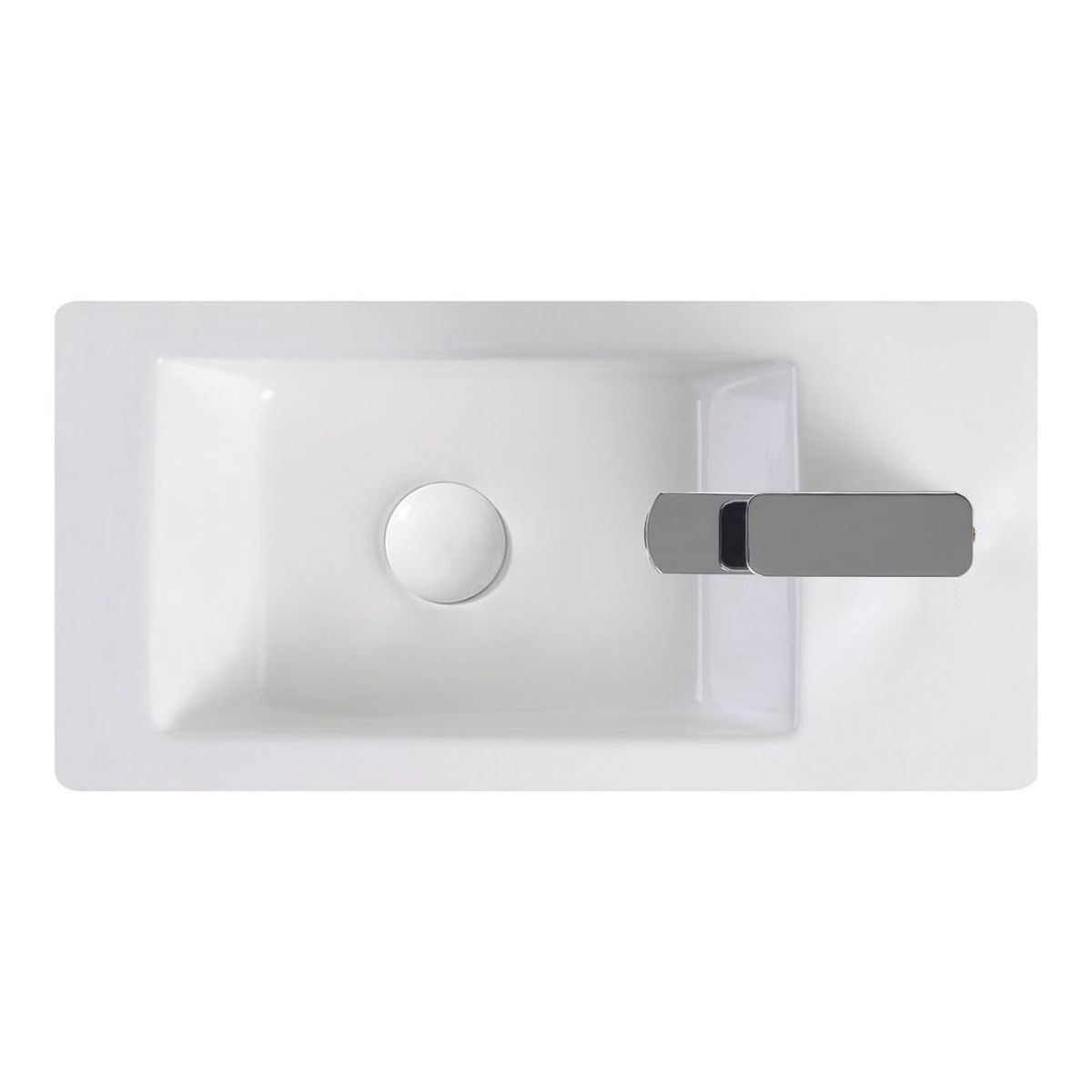 Linea Right-Hand Wall Basin