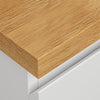 1200mm Natural Oak Timber Top